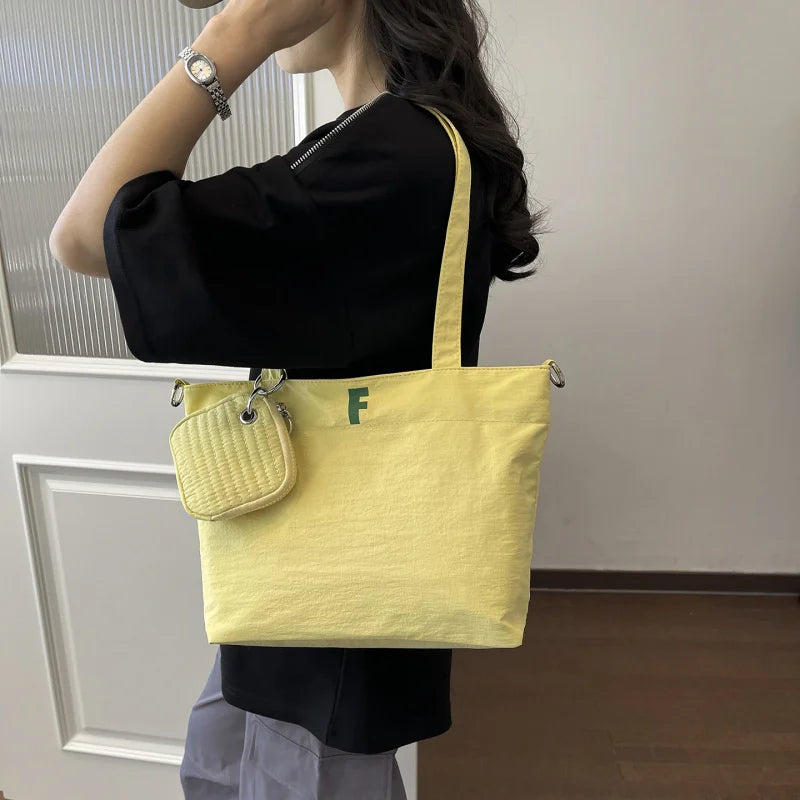 Women's Large Crossbody Tote Bag – Nylon Shoulder Sling Bag Crossbody Shoulder Bag Nixie
