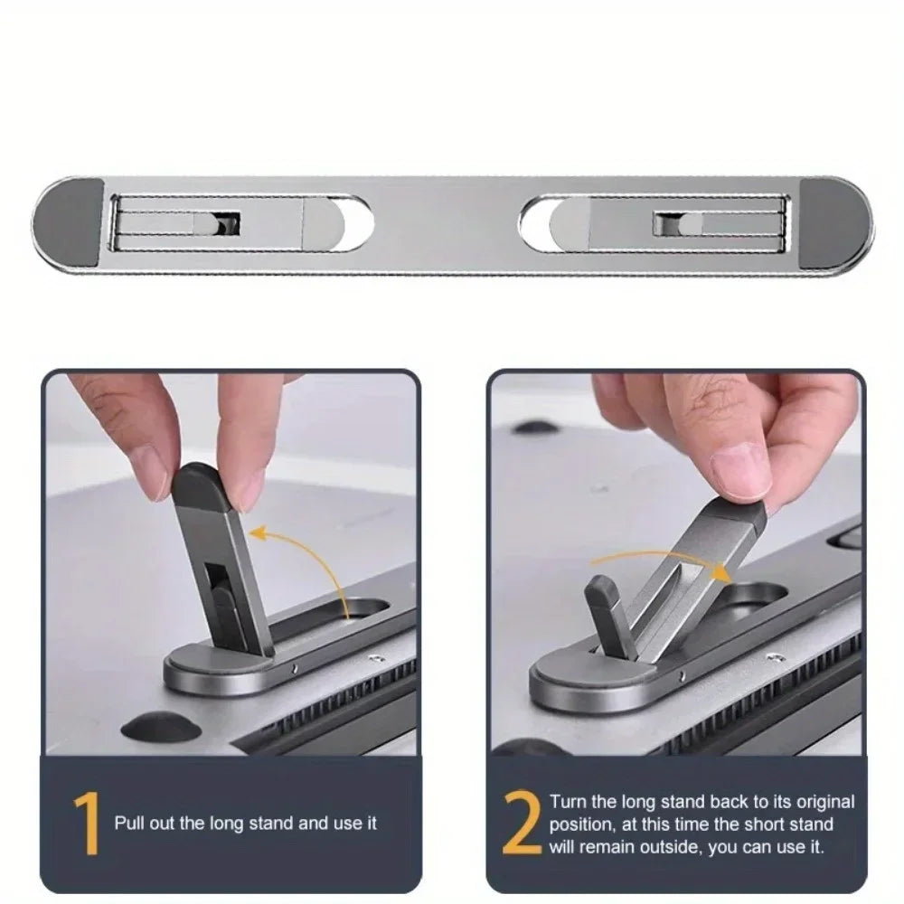 Foldable Laptop Stand Portable Notebook Cooling Riser Bracket