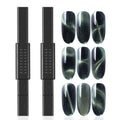 Double-Headed Cat Eye Nail Magnet 3D Tool for Gel Polish Art Nail Art Magnet Nixie Cat eye magnet