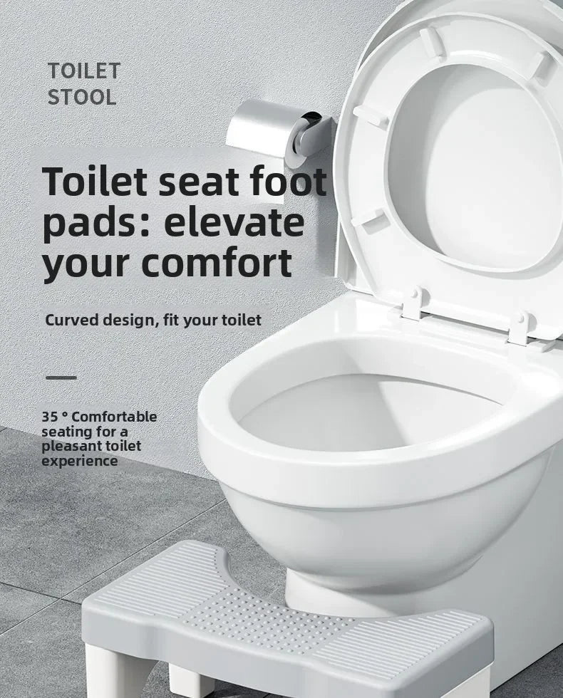 Toilet Step Stool – Ergonomic Squatting Foot Rest for Family Toilet Step Stool Nixie