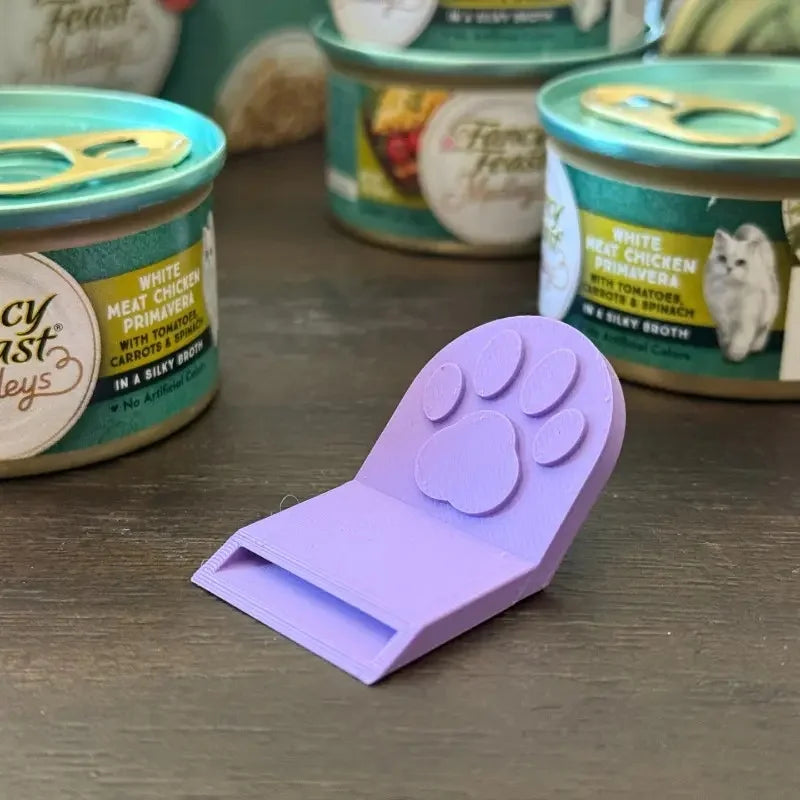 Plastic Pet Can Opener – Non-Slip Handle for Dog & Cat Food Pet Can Opener Nixie 1pc