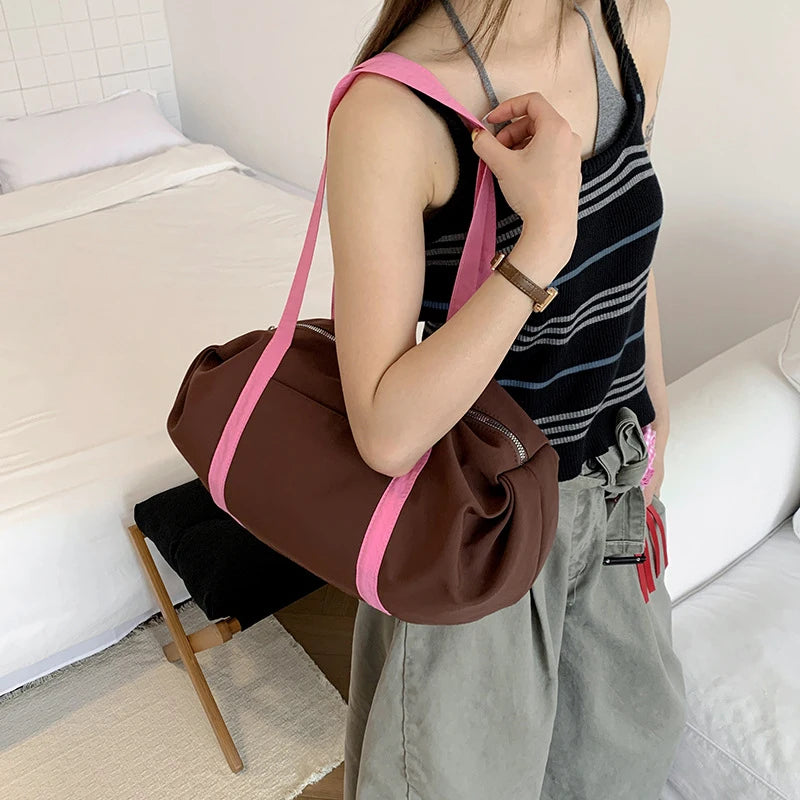 Dopamine Cool Shoulder Bag for Teen Girls – Gym & Travel Purse Shoulder Bag Nixie