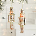 2PCS Red & White Santa Claus Christmas Tree Ornament Baubles Christmas Tree Ornament Nixie A6