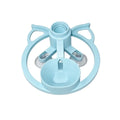 2-in-1 Anti-Spill Cat Water Dispenser – Suction Cup Base Pet Water Dispenser Nixie Blue No plug