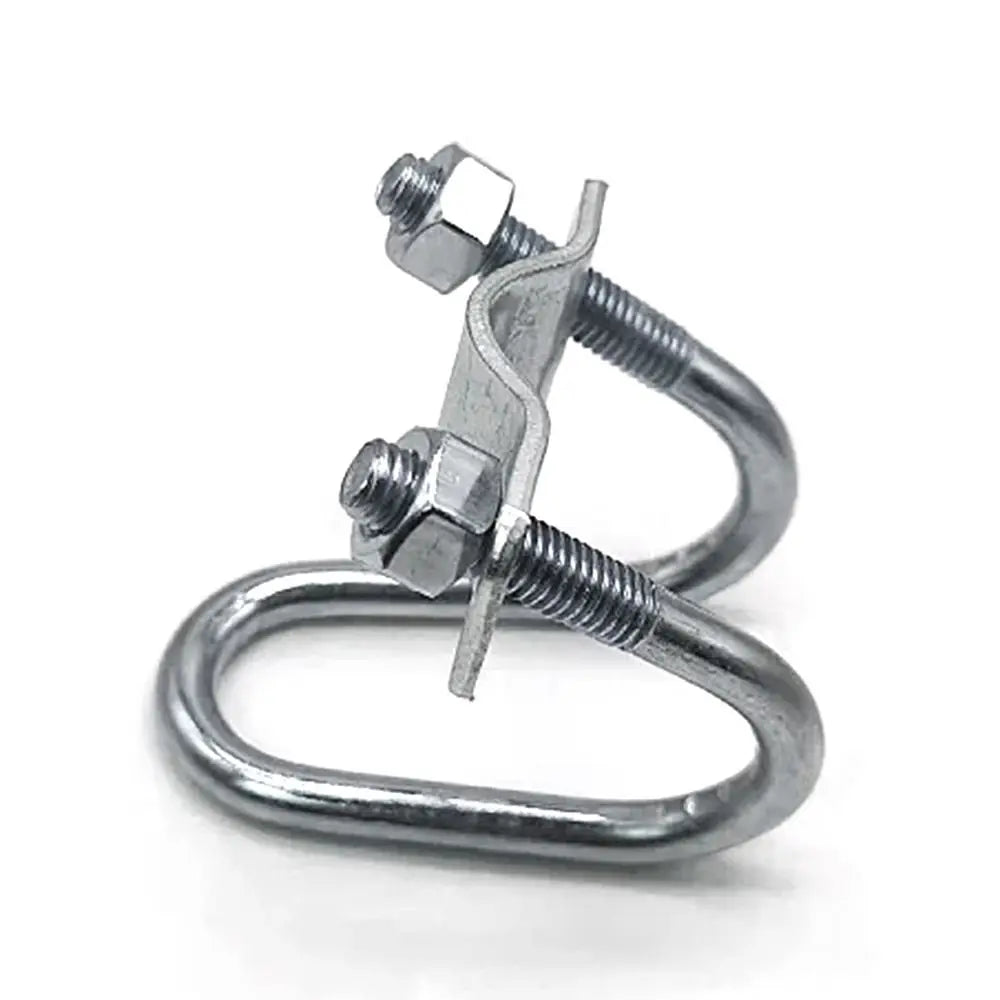 Double U-Bolt Cross Clamp Scaffolding Steel Pipe Connector Pipe Clamp Connector Nixie