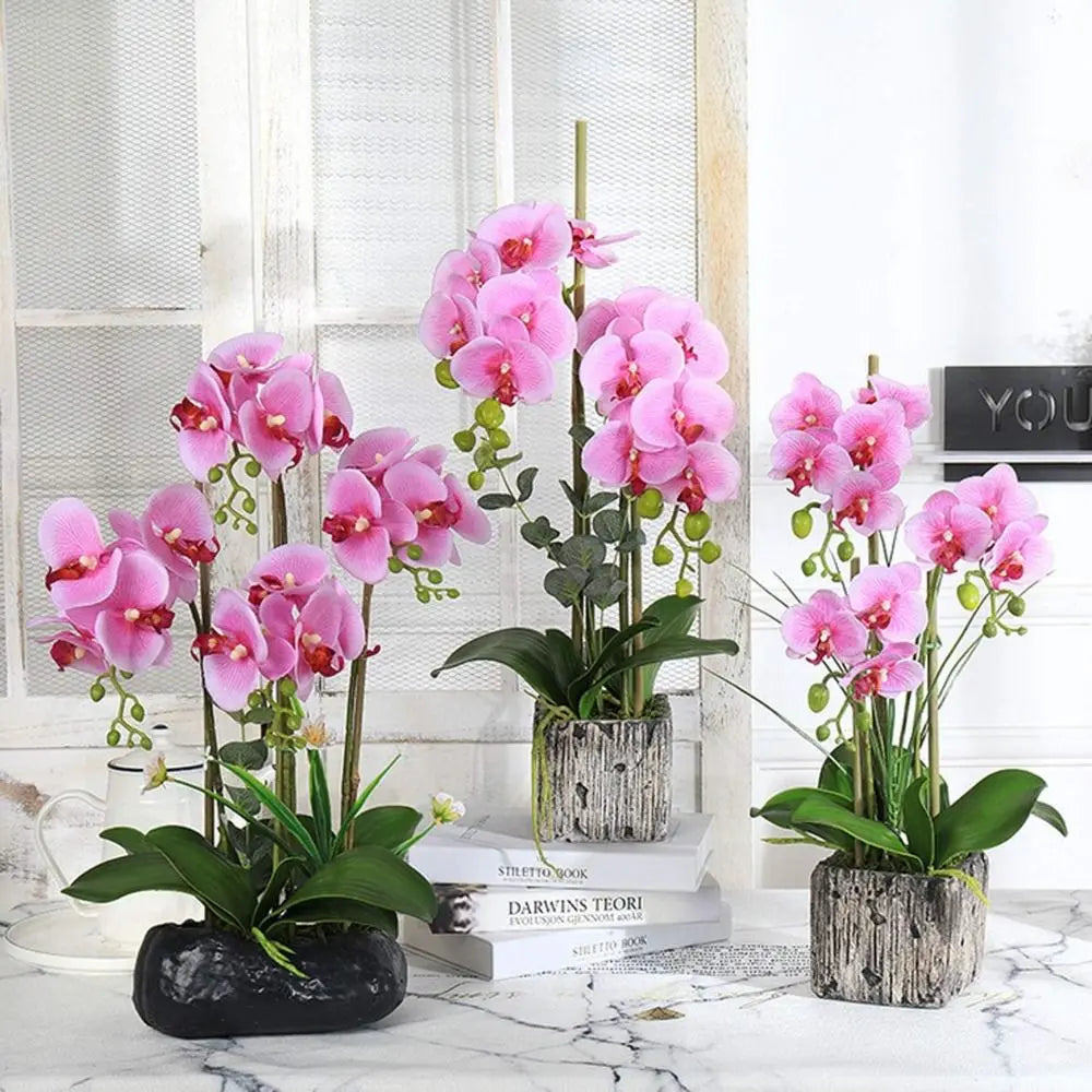 Realistic Artificial Plant Leaves – Faux Greenery Branch Decor Artificial Plant Decor Nixie