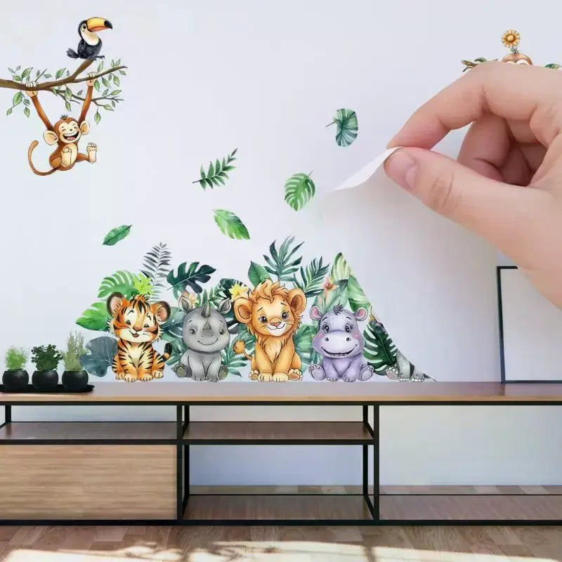 Forest Animals Kids Wall Stickers – Nursery Vinyl Decals Kids Wall Decals Nixie