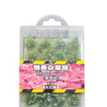 Railroad Scenery Grass Tufts & Bush Model Kit – Diorama Landscape Model Scenery Kit Nixie Type F