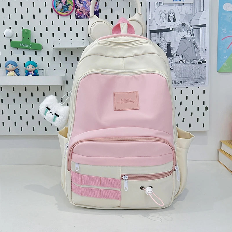 Nixie Cute Large-Capacity Waterproof Student Backpack