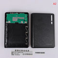 4x18650 DIY Power Bank Case 5V Dual USB Solderless Kit DIY Power Bank Case Nixie Black