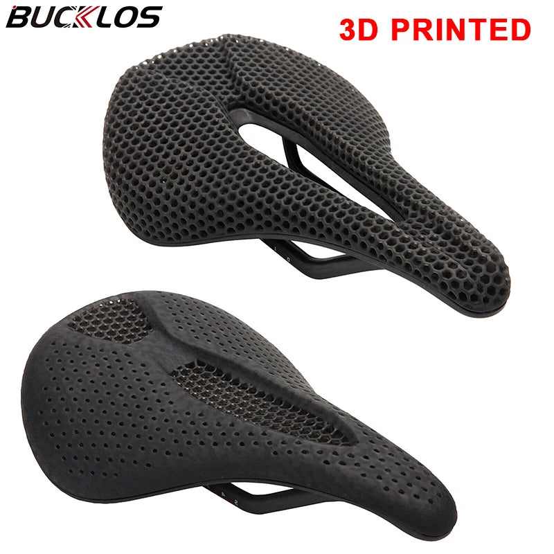BUCKLOS 3D Printed Carbon Fiber MTB & Road Bike Saddle Bike Saddle Nixie