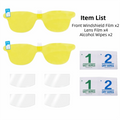 HD Lens Protective Film for RayNeo GT/GT Max Smart Glasses Lens Protective Film Nixie For RayNeo GT