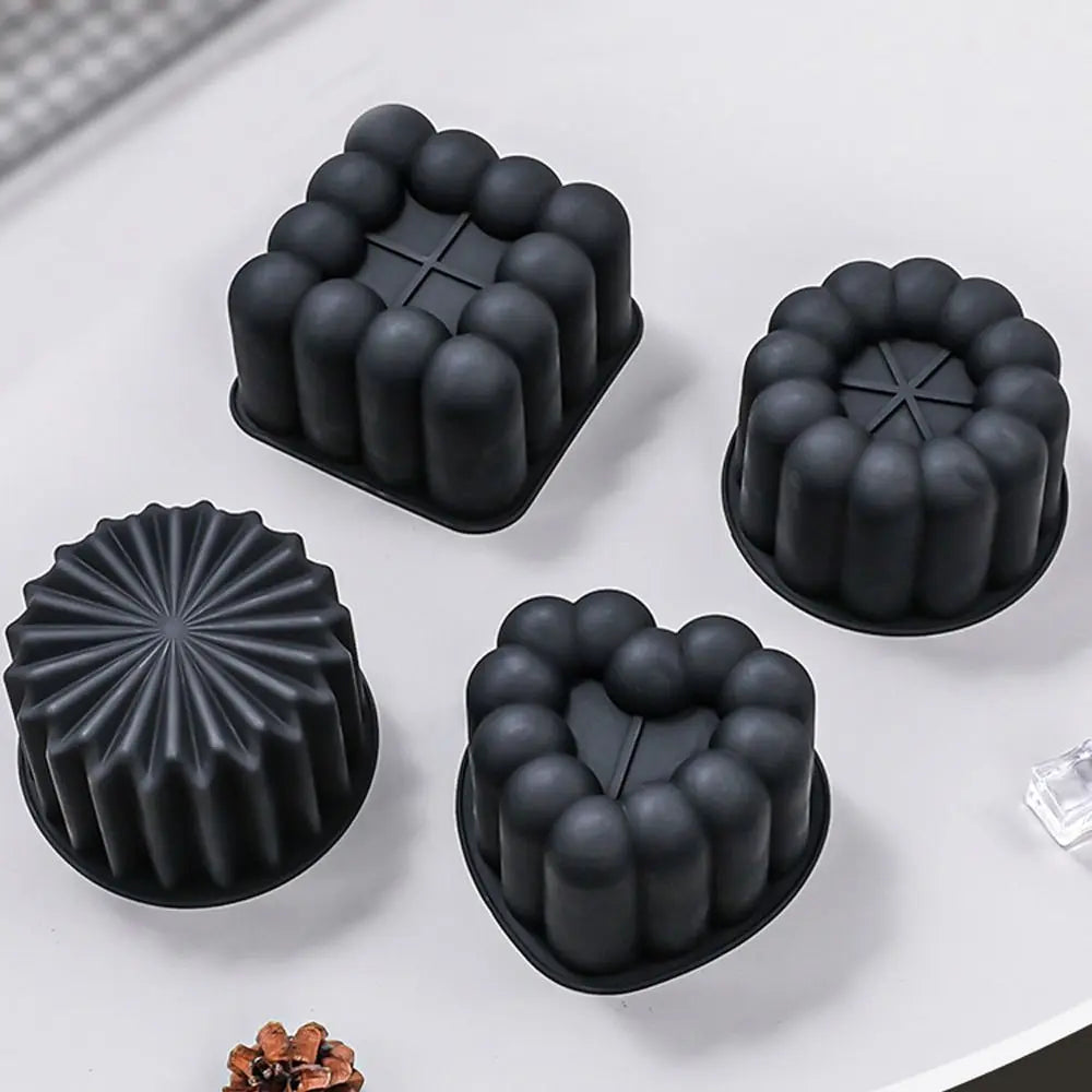Silicone Wavy Lace & Heart Cake Mold – Reusable Dessert Mold Silicone Cake Mold Nixie