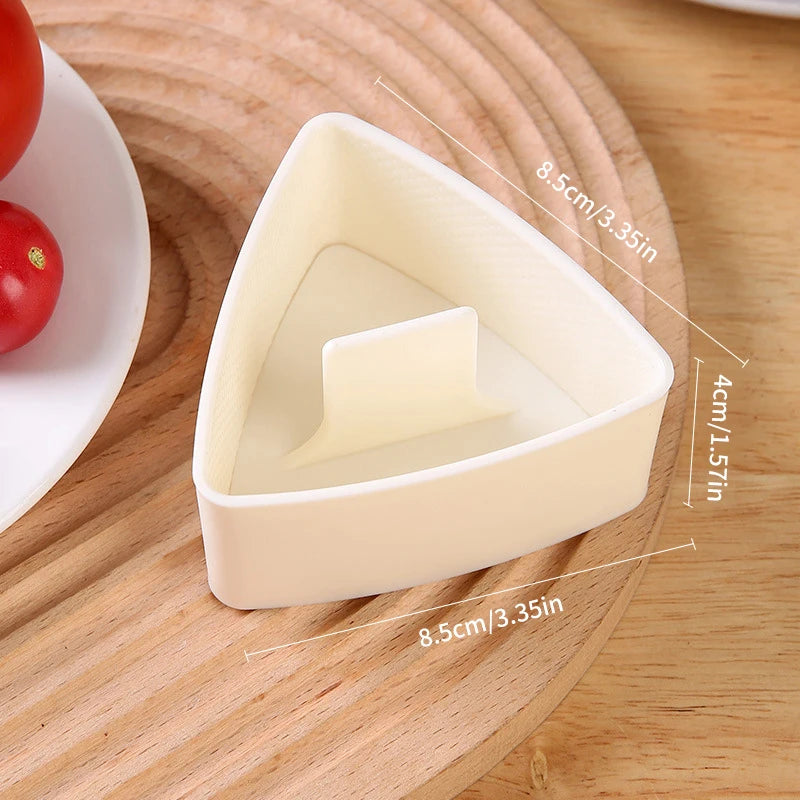 Triangular Onigiri Sushi Mold – DIY Rice Ball Press Tool