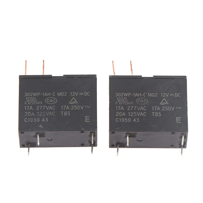 2PCS 12V Relay 302WP-1AH-C M02 12VDC 4-Pin Microwave Oven Part