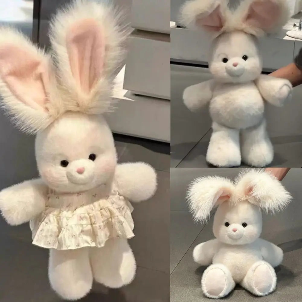 Soft Rabbit Stuffed Animal Plush Pillow – Long Ears, 17.7" Stuffed Animal Plush Nixie