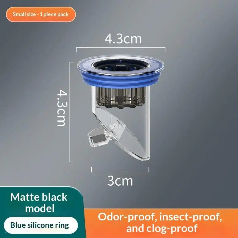 Anti-Odor Floor Drain Cover with Removable Filter Basket Floor Drain Cover Nixie A1