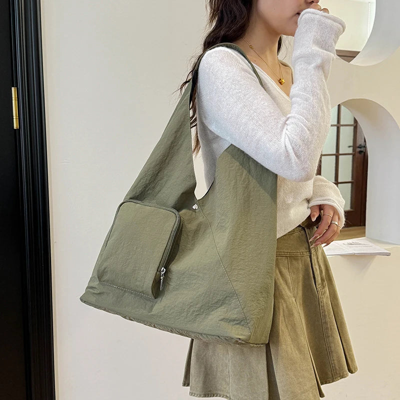 Women's Large Capacity Crossbody Tote Bag | Korean Style Crossbody Tote Bag Nixie