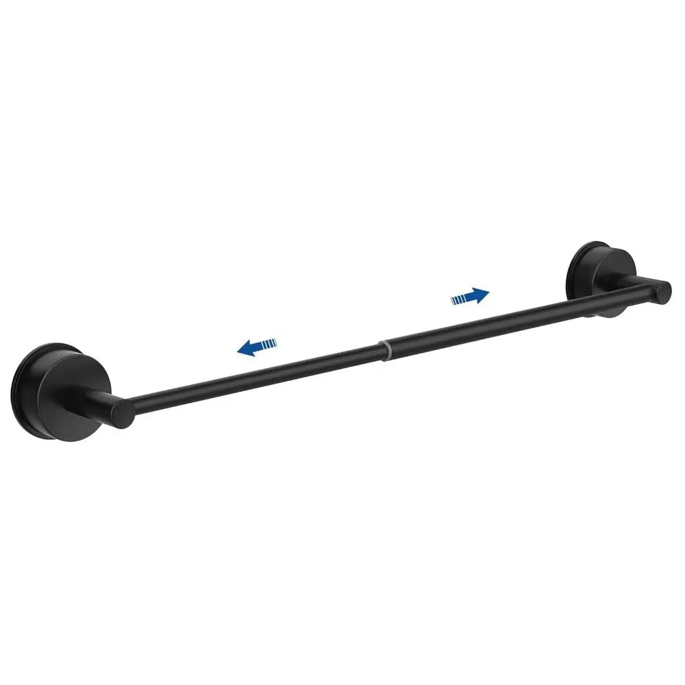 Adjustable Suction Cup Towel Bar – No-Drill Stainless Steel Rack Towel Bar Rack Nixie