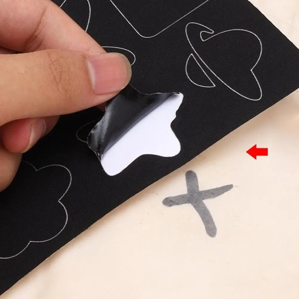 Self-Adhesive Iron-On Fabric Patches for Clothes Repair – DIY Iron-On Fabric Patch Nixie