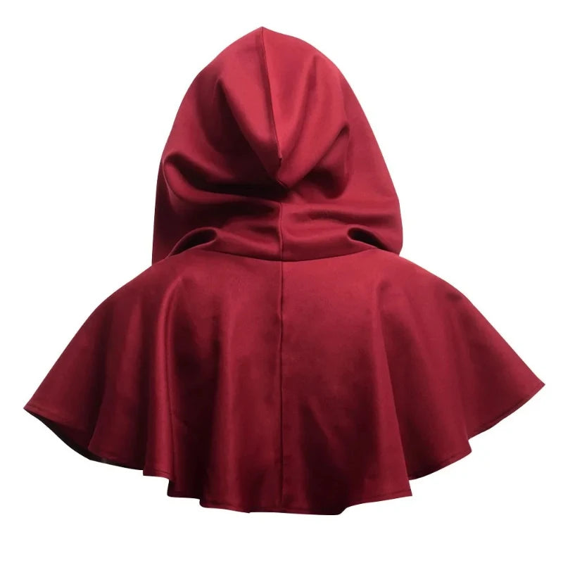 Halloween Hooded Cape Cloak – Witch Wizard Vampire Costume Halloween Costume Cape Nixie