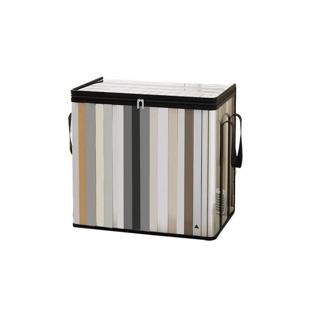 Transparent Storage Bag with Zipper & Handle – Large Capacity