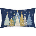 Christmas Tree Pillow Cover – Festive Xmas Cushion Cover
