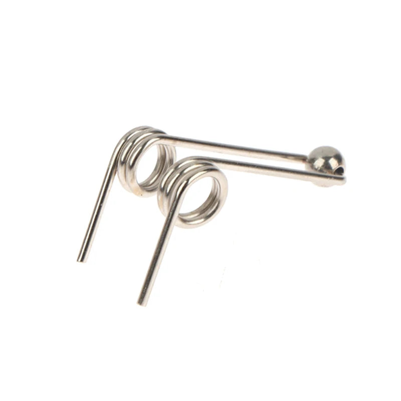2Pcs Curling Iron Replacement Torsion Spring 1.2mm – 24–30mm Hair Tool Replacement Parts Nixie