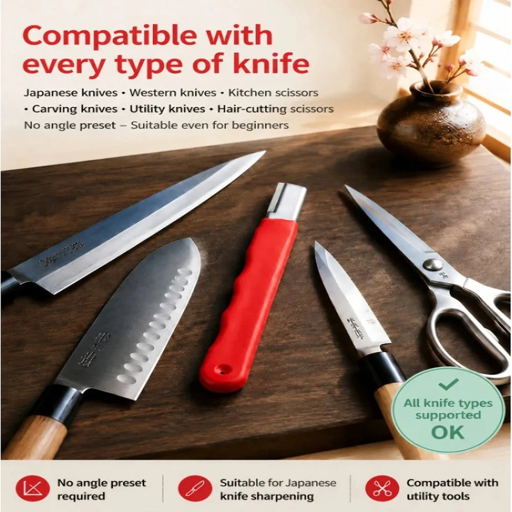 Professional Manual Knife Sharpener – Kitchen & Camping
