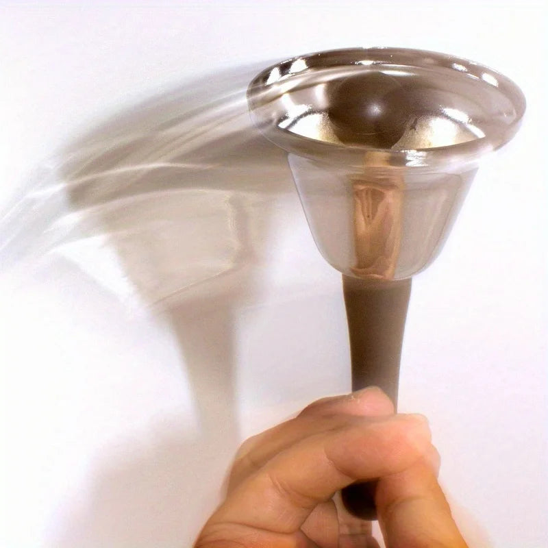 Silvery Steel Hand Bell – Loud Metal Bell for Class & Adults Metal Hand Bell Nixie