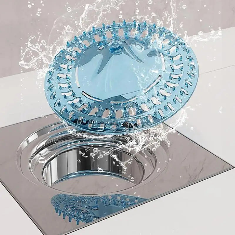 20pcs Mesh Hair Catcher Shower Floor Drain Cover – Bathroom