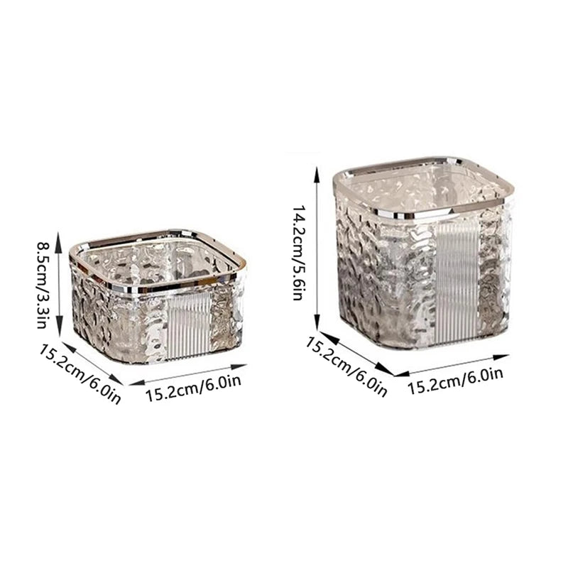 Clear Acrylic Storage Box for Hair Clips, Jewelry & Cosmetics Acrylic Storage Box Nixie
