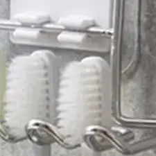 Wall Mount Stainless Steel Toothbrush & Razor Holder Toothbrush Holder Nixie