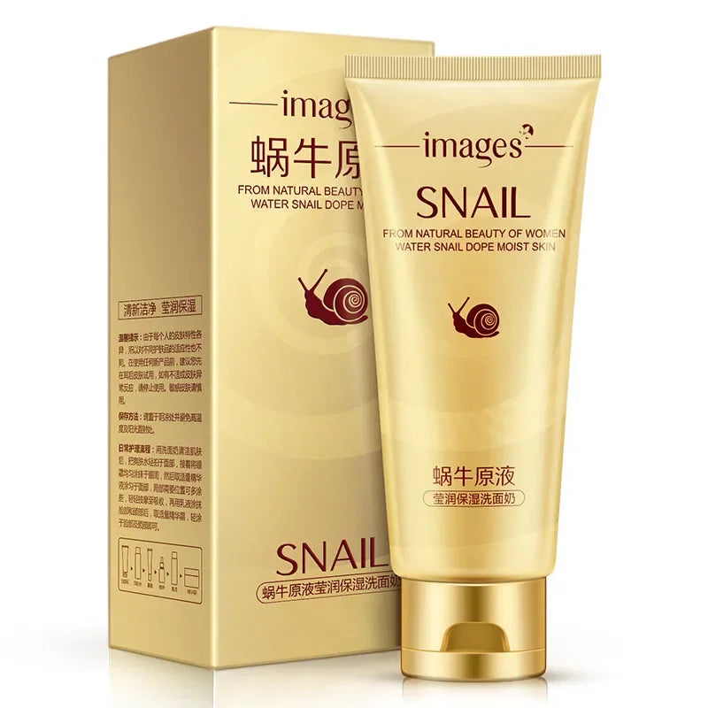 IMAGES Snail Essence Cleansing Gel – Hydrating Face Wash 100g Facial Cleansing Gel Nixie