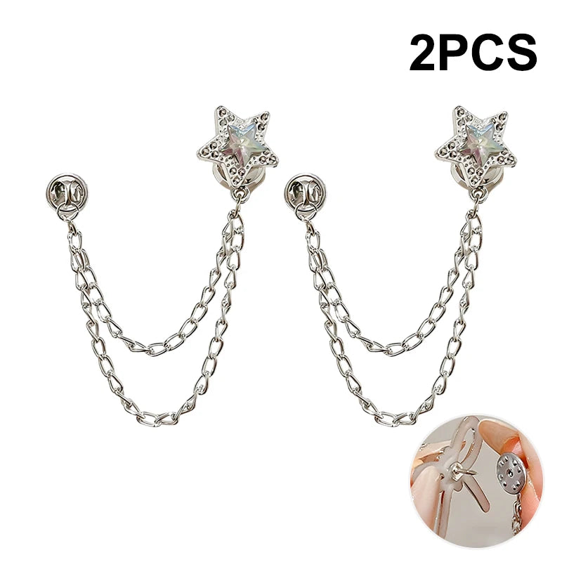 Women's Butterfly Clothes Clips – Adjustable Sleeve Shortener Clothing Clips Nixie A2