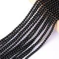 Black Spinel Stone Beads 2/3/4mm – 38cm DIY Jewelry Spacer Beads Jewelry Making Beads Nixie -2mm-38cm--1PC