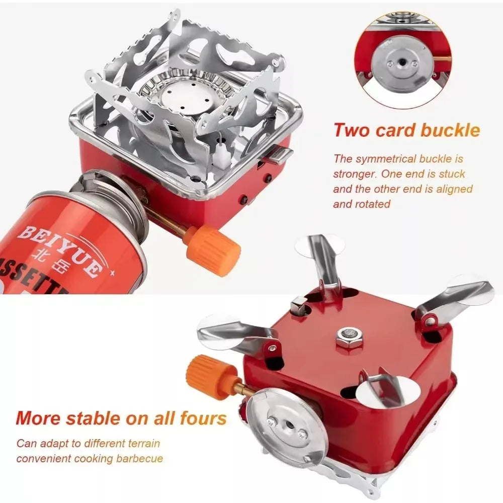 Collapsible Camping Stove with Piezo Ignition | Pocket Rocket Camping Stove Nixie
