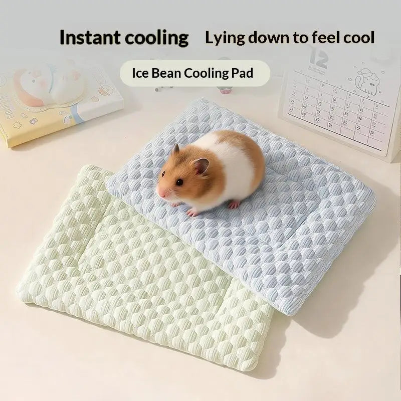 Pet Cooling Ice Silk Mat – Breathable Non-Slip Summer Pad Pet Cooling Mat Nixie