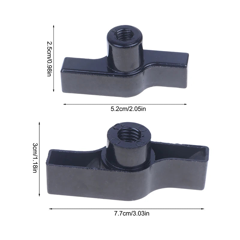 M8 M12 Aluminum Wing Nut Truss Clamp T-Nut for Stage Lighting Wing Nut Fastener Nixie