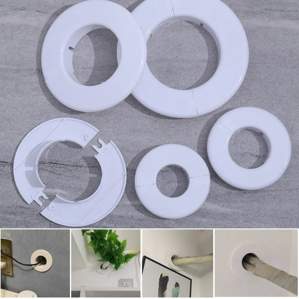 Chrome Pipe Wall Flange Cover – Faucet Decorative Escutcheon
