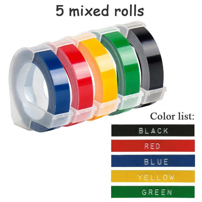 B90 Manual Label Printer 9mm 3D Embossing – Dymo Compatible
