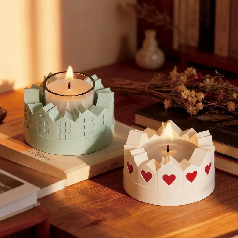 3D Castle Silicone Mold – DIY Candle, Resin & Gypsum Crafts Silicone Craft Mold Nixie