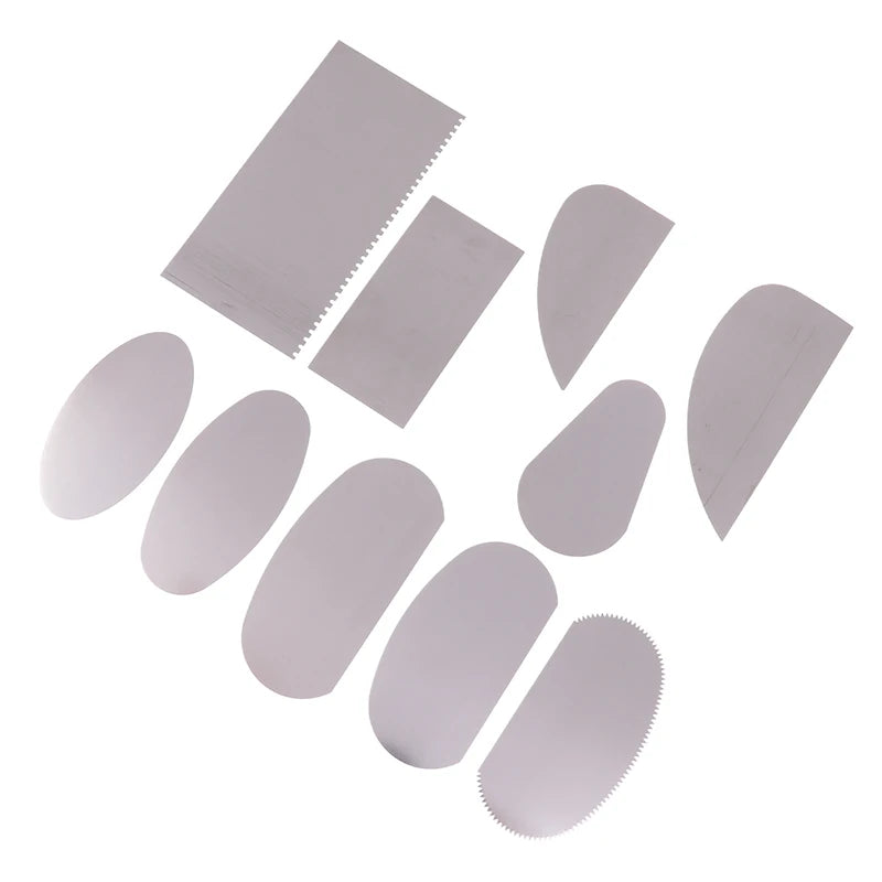 10-Piece Stainless Steel Clay Sculpting & Pottery Scraper Set Clay Sculpting Tools Nixie