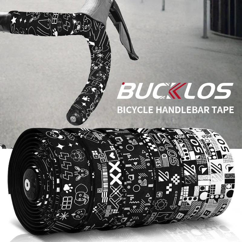 BUCKLOS Bar Tape Gravel Road Bike Handlebar Wrap Anti-Slip Bicycle Handlebar Tape Nixie