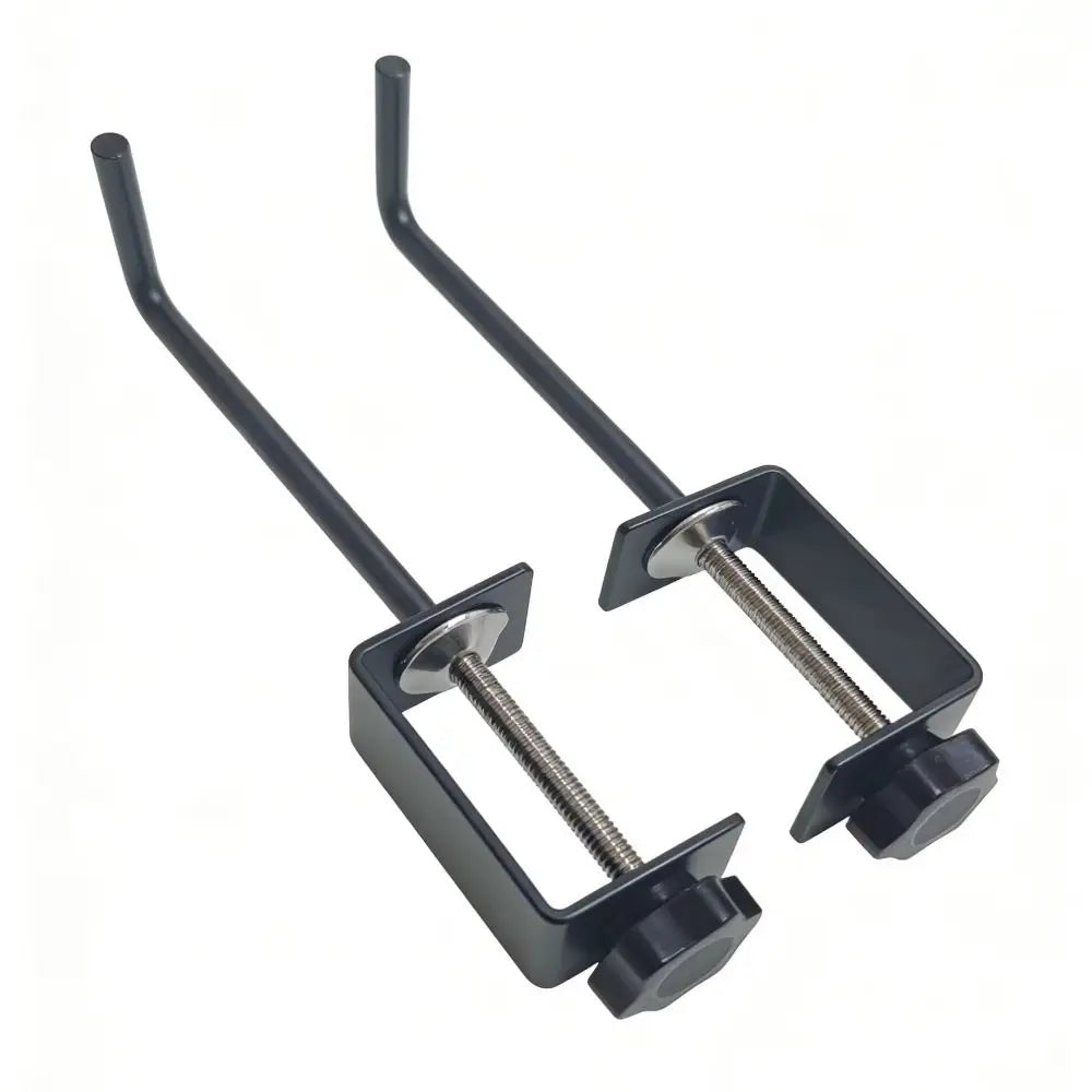 Metal Paper Roll Holder Adjustable Table Clamp Mount