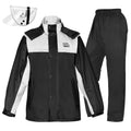 KEMITOUR Men's Waterproof Rain Suit – Jacket & Pants Set Rain Suit Nixie Black Suit XL