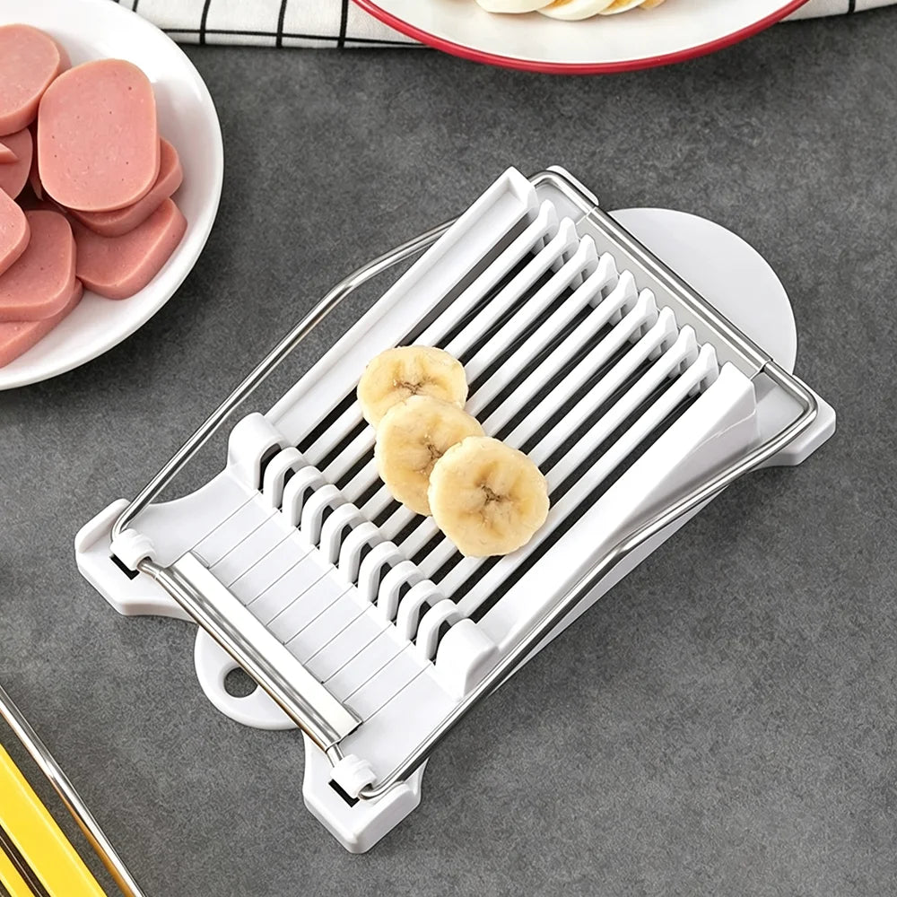 Stainless Steel Manual Wire Slicer – 10 Wires, Adjustable Thickness Manual Wire Slicer Nixie