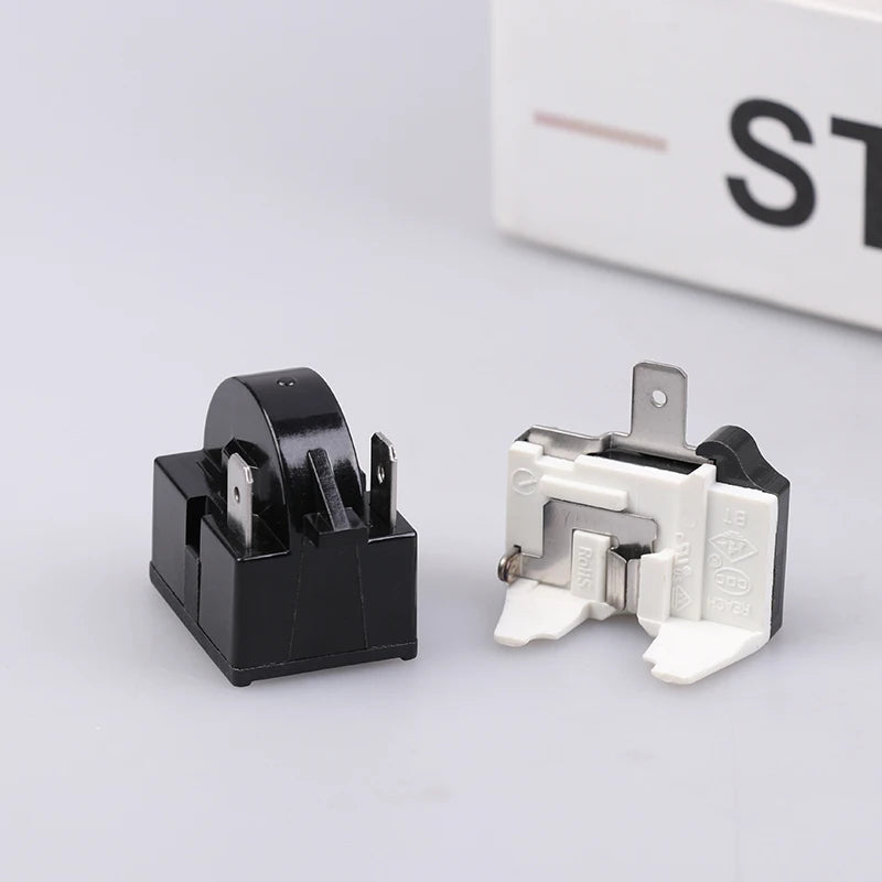 PTC Start Relay & Overload Protector for Mini Fridge Compressor