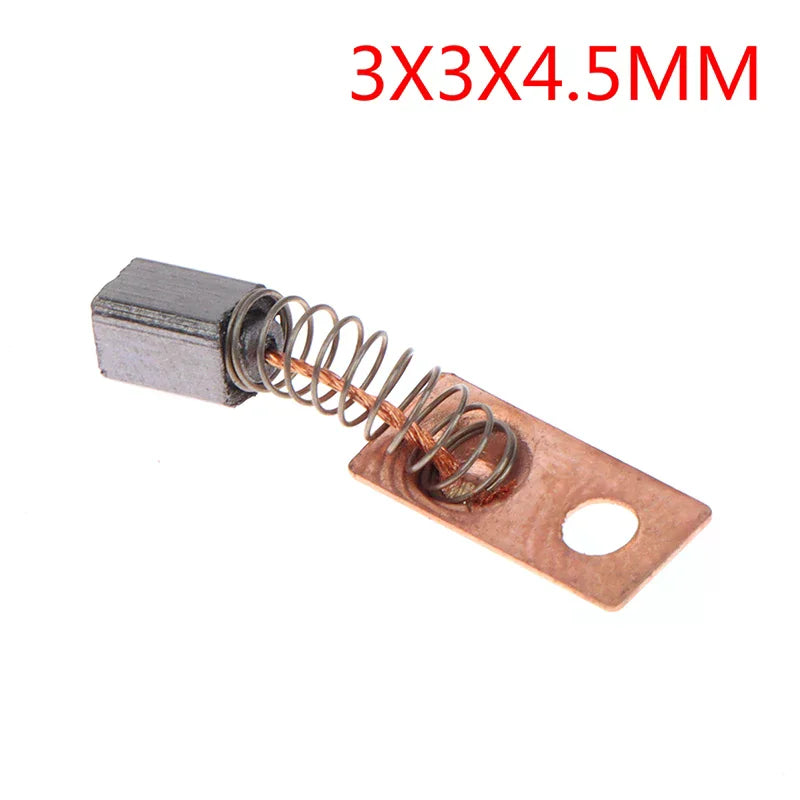 10pcs Micromotor Carbon Brushes 3×3×4.5mm – Motor Replacement Motor Replacement Parts Nixie