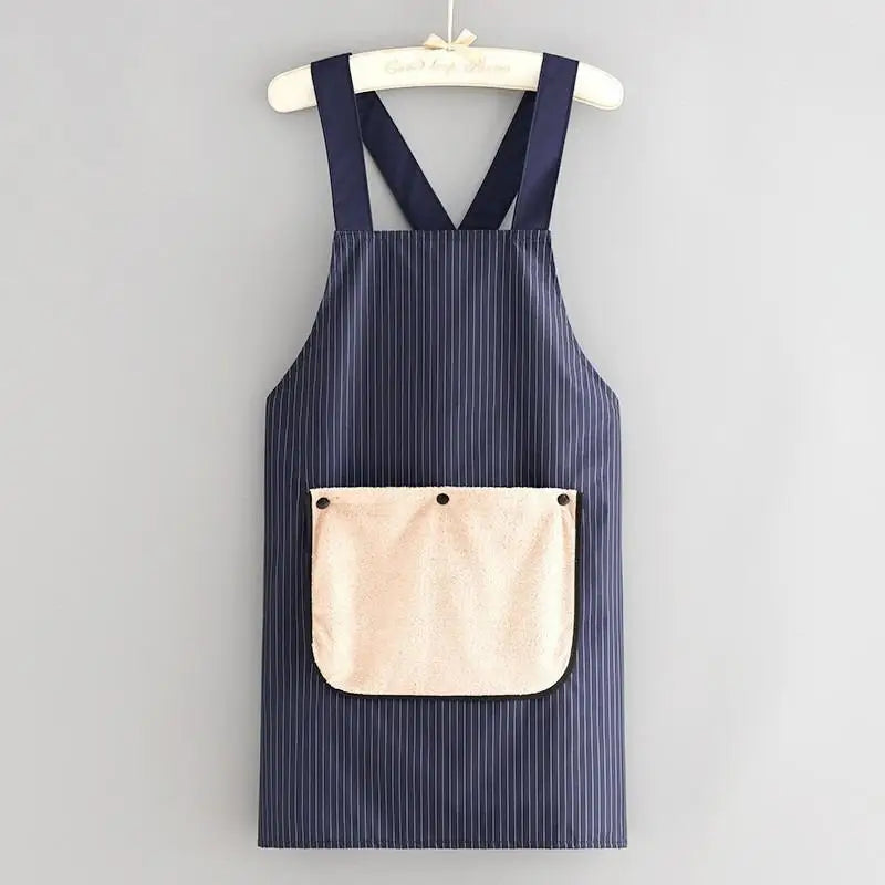 Waterproof Kitchen Waist Apron – Oil-Proof for Men & Women Kitchen Waist Apron Nixie Navy